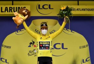 Primoz Roglic (Jumbo), took the yellow jersey Sunday, September 6, at the exit of the Pyrenees in the Tour de France