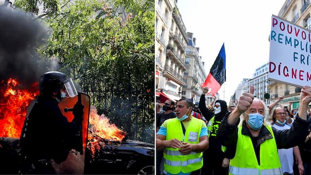 Yellow Vests protests have restarted in Paris and across France