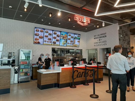 Carl's Jr Burgers are expanding across France