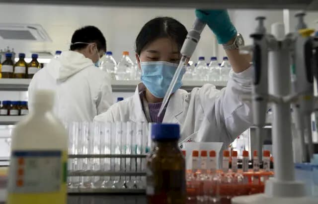 The Sinovac laboratory dedicated to research on the CoronaVac vaccine, in Beijing on September 24, 2020
