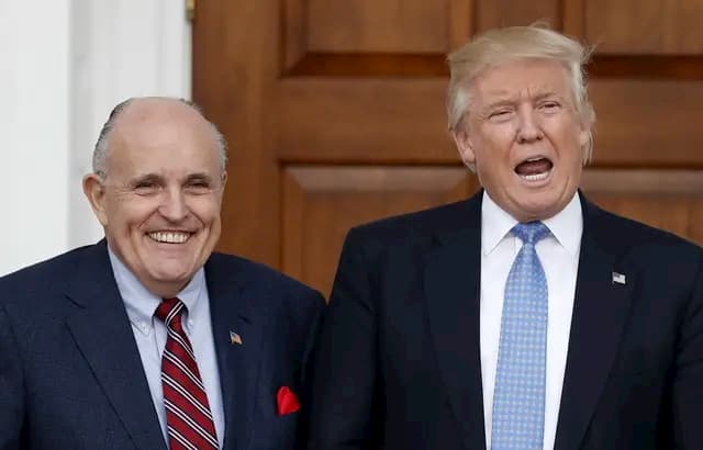 Rudy Giuliani is one of Donald Trump personal lawyers.