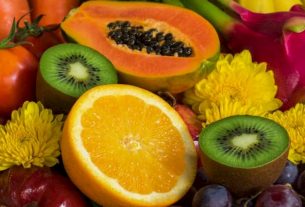 Winter fruits and vegetables for healthy eating lifestyle