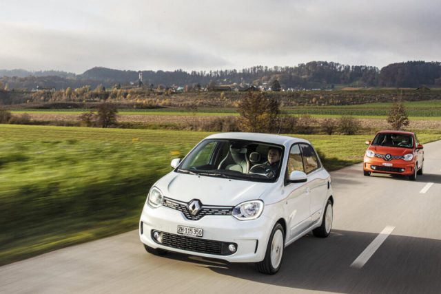 The official range of the Renault Twingo E-Tech is 190 kilometres.