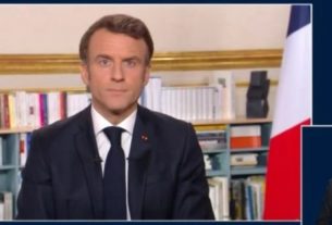 Emmanuel Macron New Year message to the French