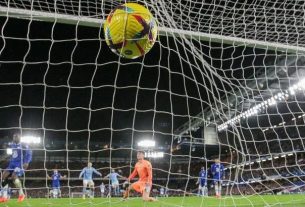 In the Premier League, Chelsea was beaten by Manchester City