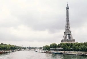 The Eiffel Tower in Paris, will only be partially repainted for the Olympics in 2024