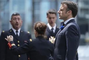 the very locked visit of Emmanuel Macron to Lyon