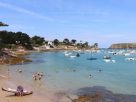 In Brittany, the sea temperature is higher than normal