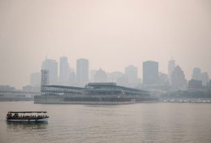 Fires in Canada are suffocating Montreal