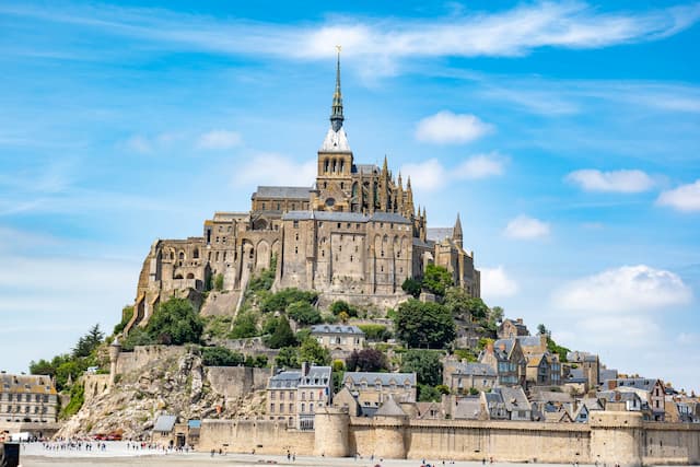 Mont Saint-Michel in Normandy