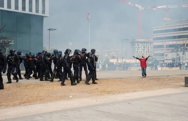 Police unions response to the riots in France over the death of Nahel