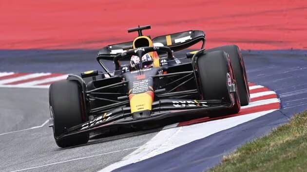 Max Verstappen in Pole for the Austrian Grand Prix