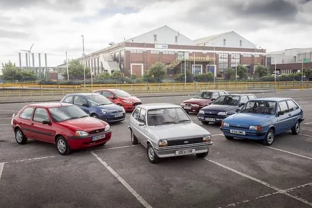 The Ford Fiesta, generations 1 to 7 