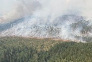 Forest fires in Canada