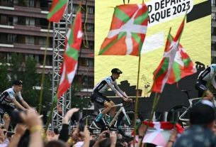 Everything is ready for the start of the Tour de France in Bilbao