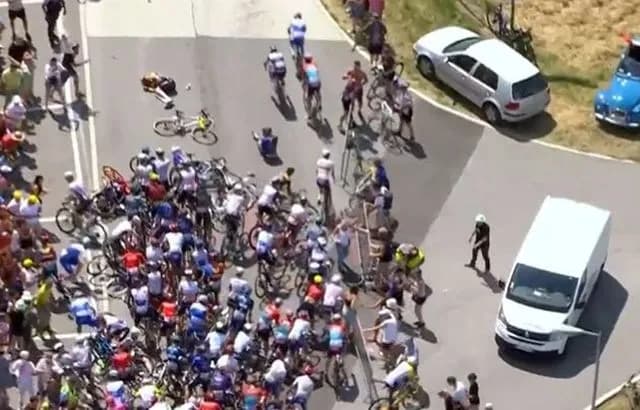 Tour de France 2023: The spectator responsible for the massive fall in the peloton has been identified