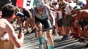 Wout Poels (Bahrain - Victorious) delivered a demonstration on Sunday July 16 during the 15th stage of the Tour de France
