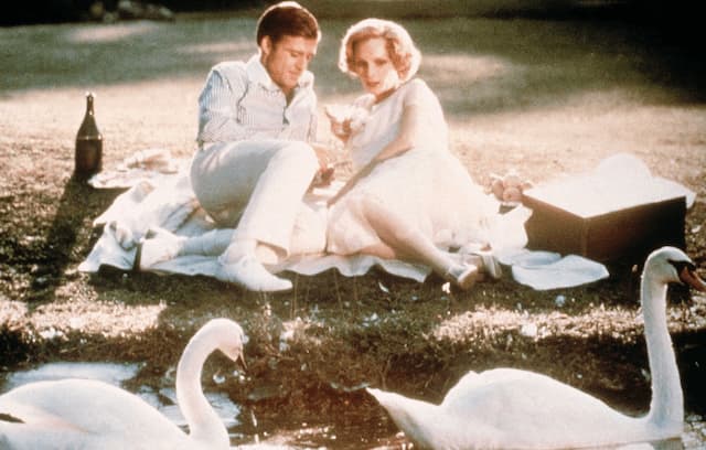 Robert Redford in the Great Gatsby