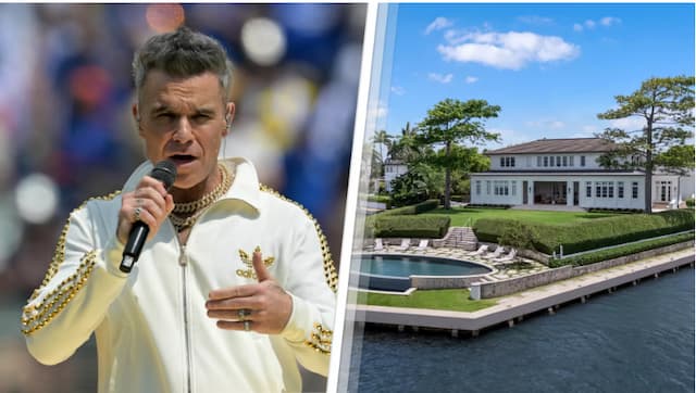 Robbie Williams Buys €34 Million Miami Mansion with Private Pier, XXL Garage, and Luxury Upgrades