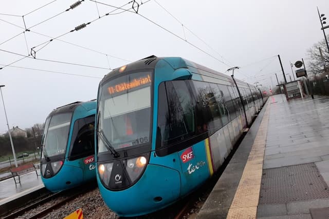 Storm Benjamin: No Nantes-Châteaubriant Tram-Train will Run this Thursday