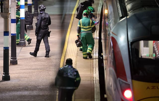England: “Blood Everywhere”… A Knife Attack Leaves 10 Injured on a Train