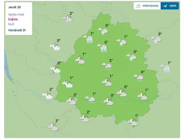 Météo France screenshot