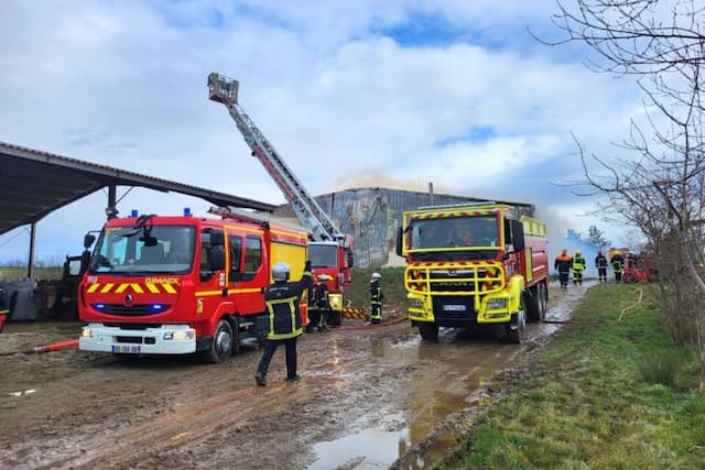 Fire on a Farm near Châteaubriant: 6 Cows Died
