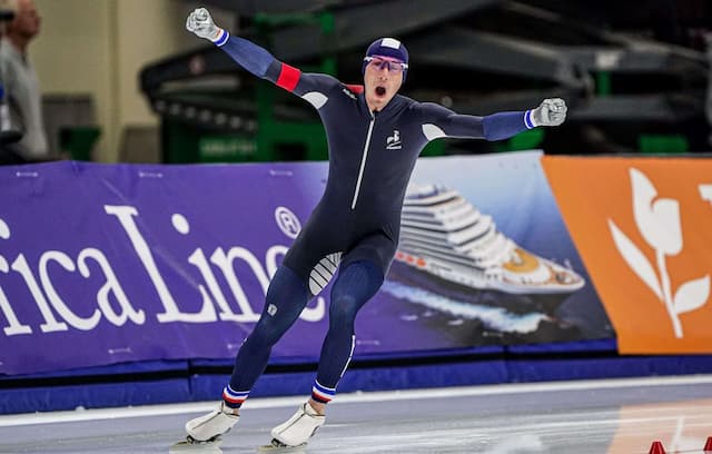 Speed skating: Frenchman Timothy Loubineaud Sets a World Record in the 5,000m at the Salt Lake City World Cup
