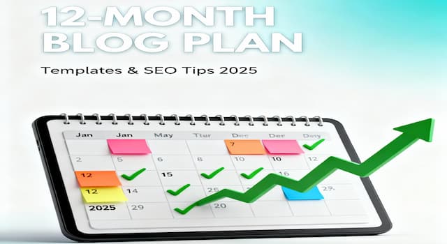 Create your 12-month blog content plan for 2025 with free templates, step-by-step workflows, and SEO tips. Boost traffic and revenue with proven planning strategies.