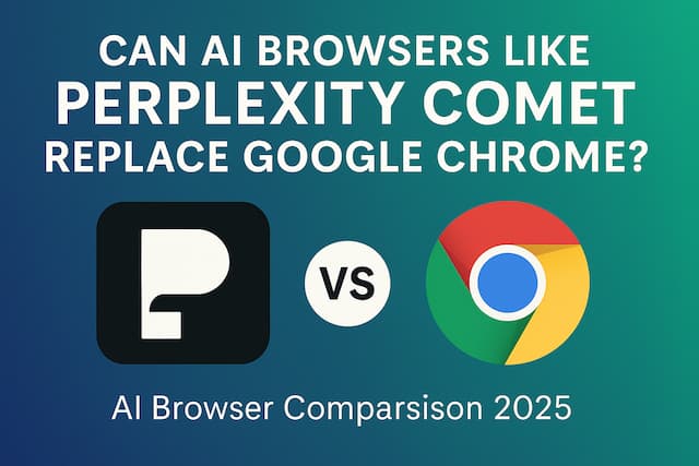 Can AI Browsers Like Perplexity Comet Replace Google Chrome?