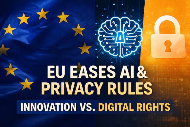 The EU eases AI and Privacy rules