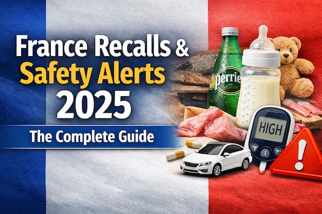 France’s Recalls & Safety Alerts 2025: What Every Household Should Know