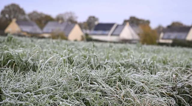 France shivers under the cold