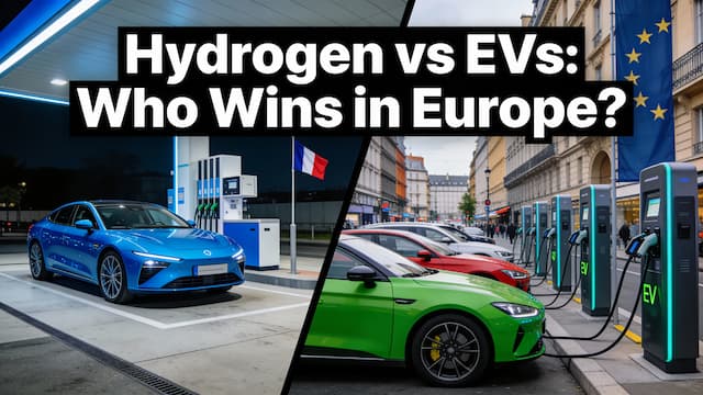 Hydrogen Cars vs Electric Cars: Why France and Europe Back Batteries for Drivers