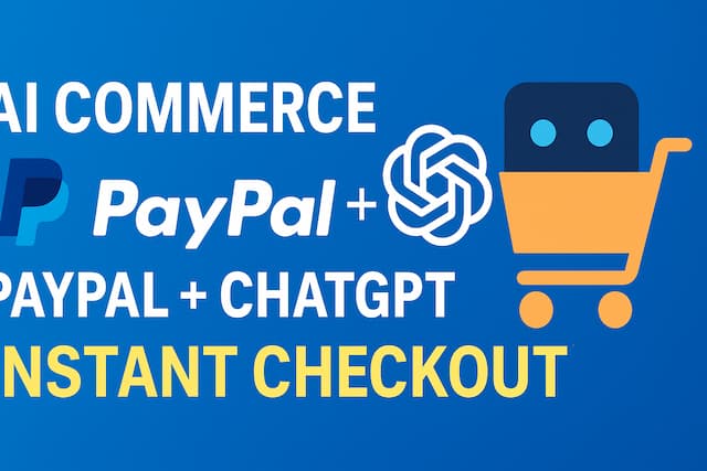 AI Commerce: PayPal + ChatGPT Instant Checkout