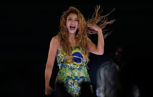 Shakira singing official World Cup 2026 Song
