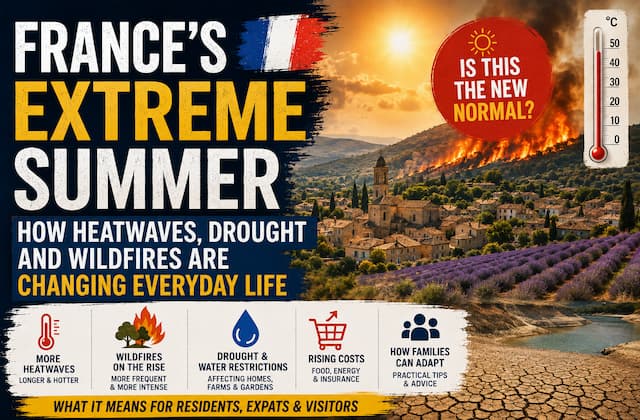 France's Extreme Summer: Heatwaves, Drought & Wildfires Explained