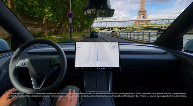 France Tests Tesla FSD Ahead of EU Vote