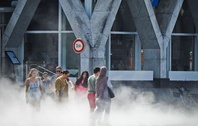 Seven departments on orange-alert for heatwave